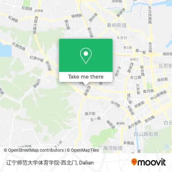 辽宁师范大学体育学院-西北门 map