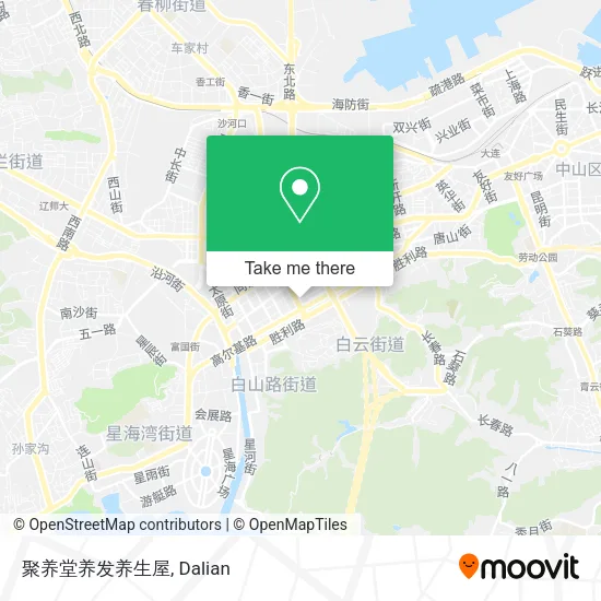 聚养堂养发养生屋 map