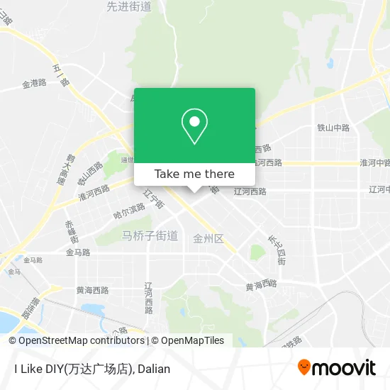 I Like DIY(万达广场店) map