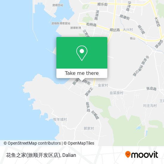 花鱼之家(旅顺开发区店) map