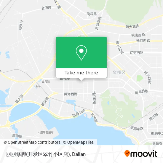 朋朋修脚(开发区翠竹小区店) map