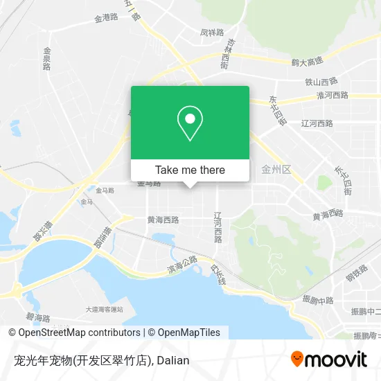 宠光年宠物(开发区翠竹店) map