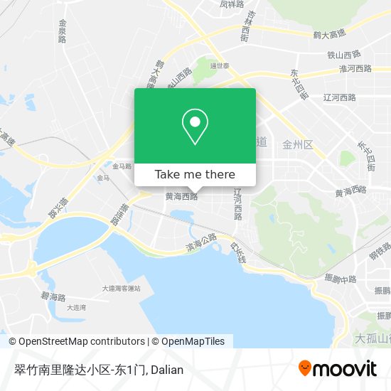 翠竹南里隆达小区-东1门 map
