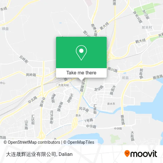 大连晟辉运业有限公司 map