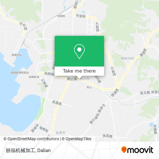 丽福机械加工 map