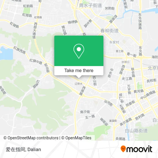 爱在指间 map