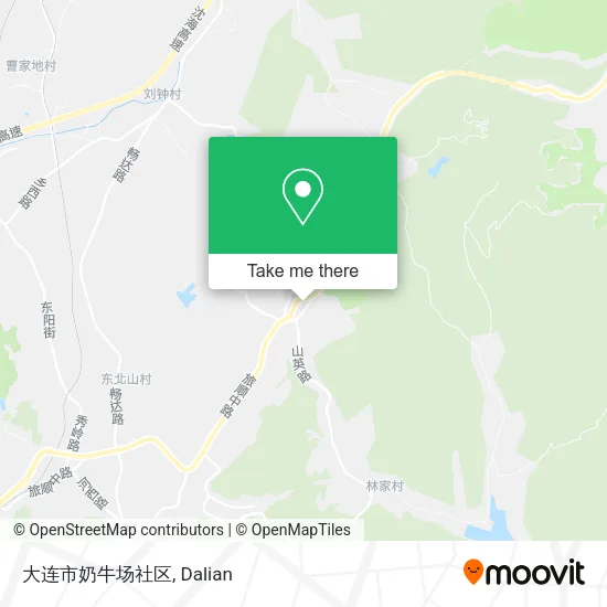 大连市奶牛场社区 map