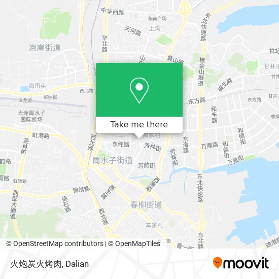 火炮炭火烤肉 map