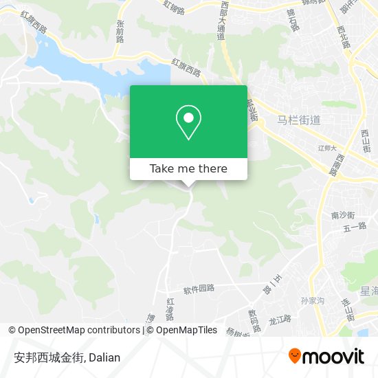 安邦西城金街 map