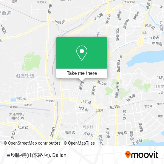 目明眼镜(山东路店) map