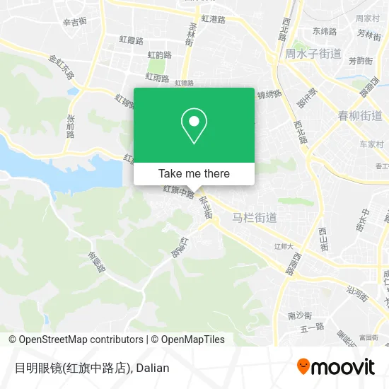 目明眼镜(红旗中路店) map