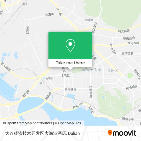 大连经济技术开发区大渔港酒店 map