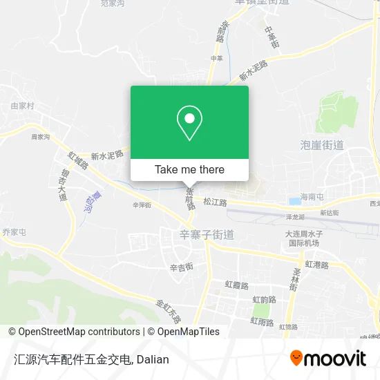 汇源汽车配件五金交电 map