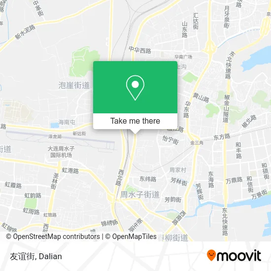 友谊街 map