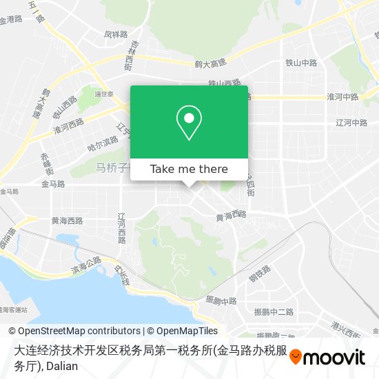 大连经济技术开发区税务局第一税务所(金马路办税服务厅) map