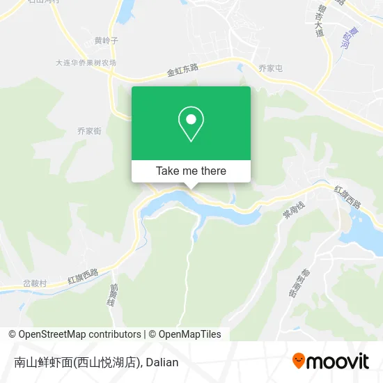 南山鲜虾面(西山悦湖店) map