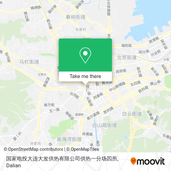 国家电投大连大发供热有限公司供热一分场四所 map