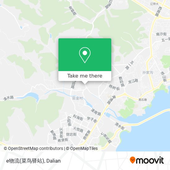 e物流(菜鸟驿站) map