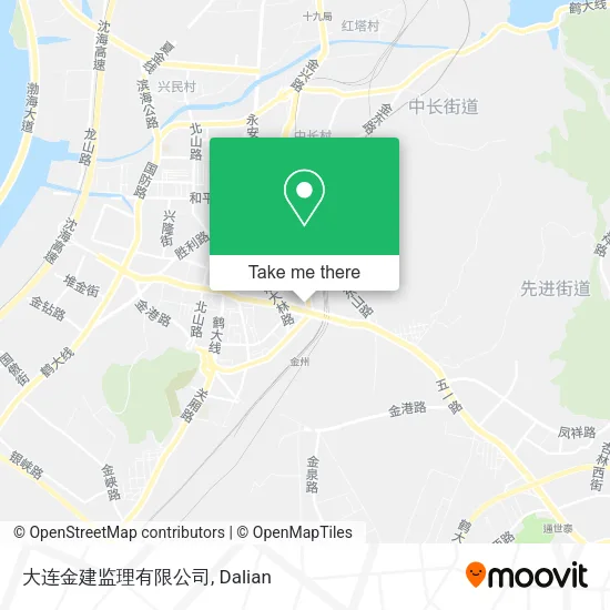 大连金建监理有限公司 map