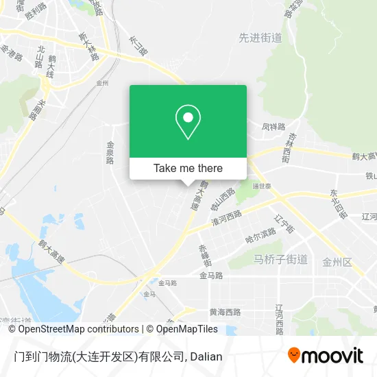 门到门物流(大连开发区)有限公司 map