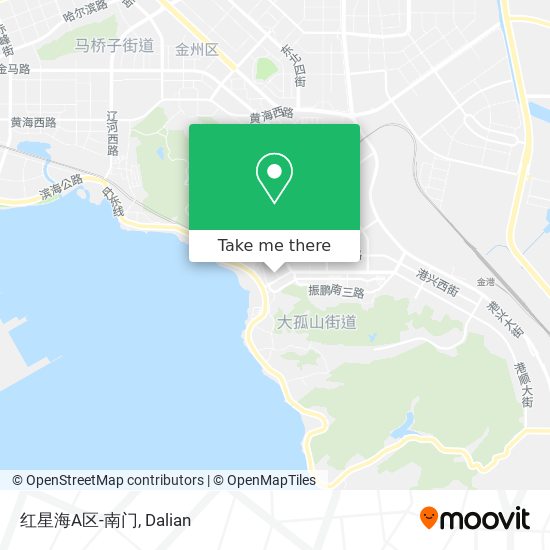 红星海A区-南门 map