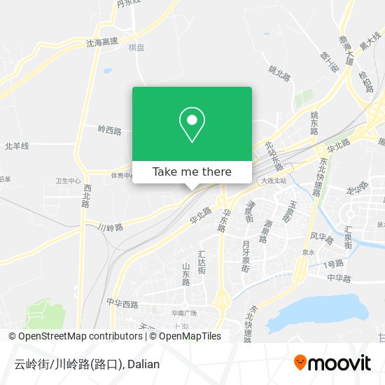云岭街/川岭路(路口) map