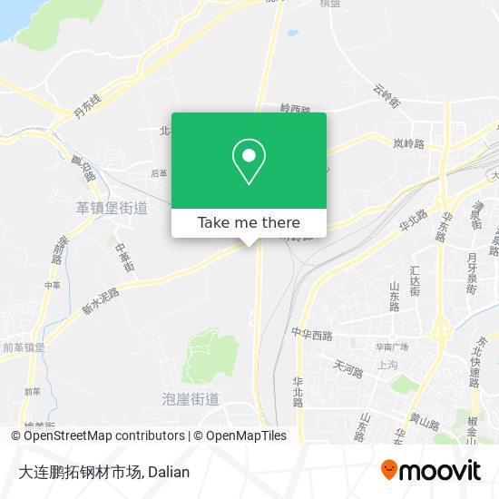 大连鹏拓钢材市场 map