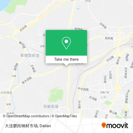 大连鹏拓钢材市场 map