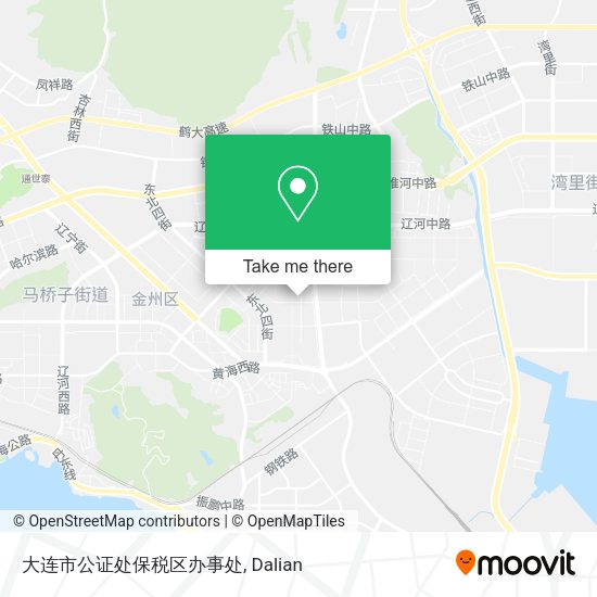 大连市公证处保税区办事处 map