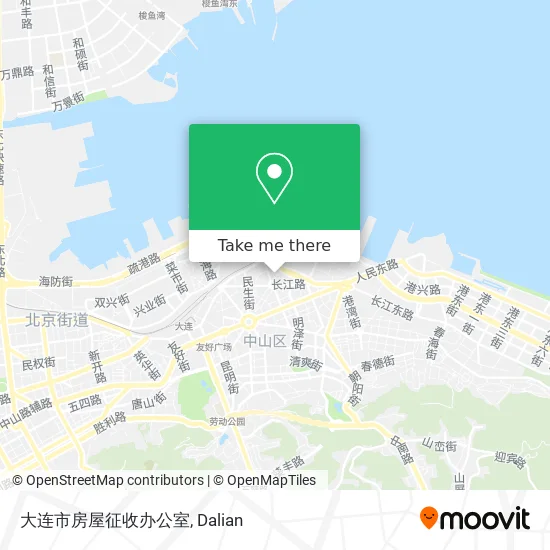 大连市房屋征收办公室 map