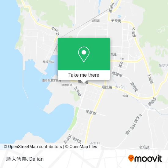 鹏大售票 map