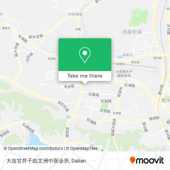 大连甘井子由文洲中医诊所 map