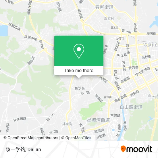 臻一学馆 map