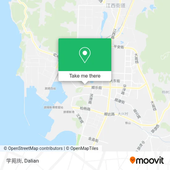 学苑街 map