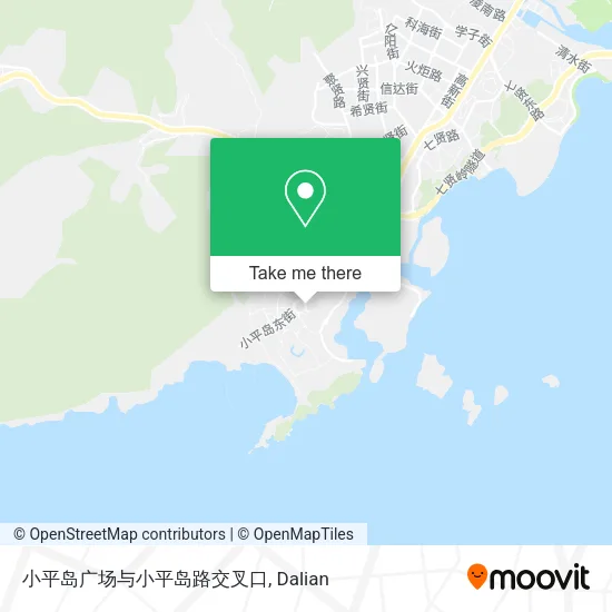 小平岛广场与小平岛路交叉口 map