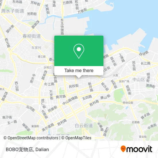 BOBO宠物店 map