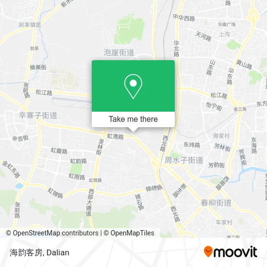 海韵客房 map