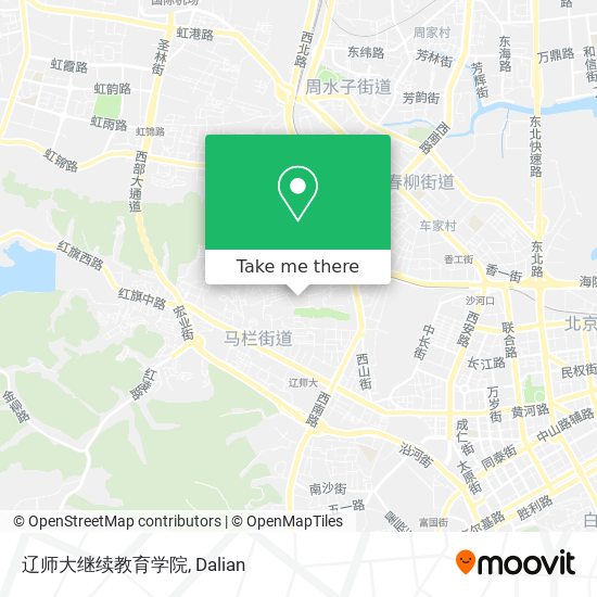辽师大继续教育学院 map