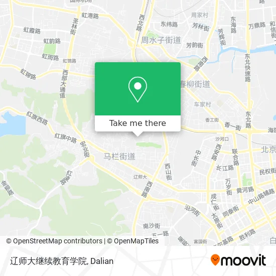 辽师大继续教育学院 map