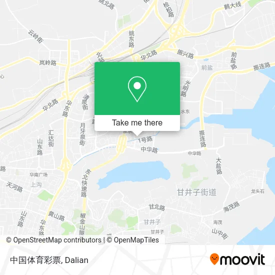 中国体育彩票 map