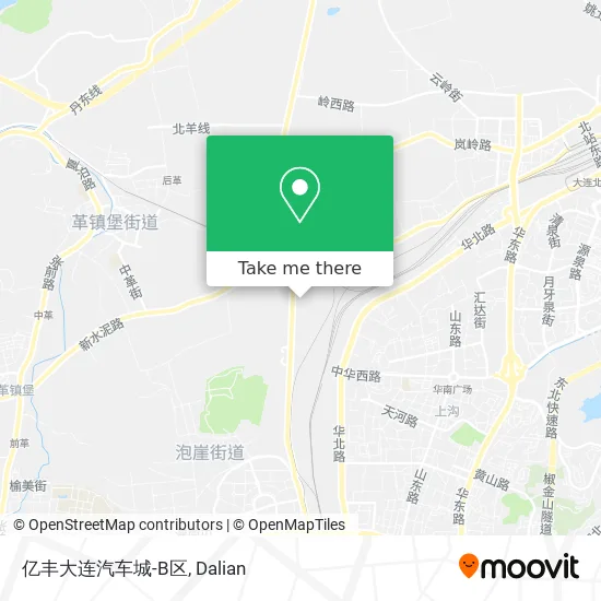 亿丰大连汽车城-B区 map