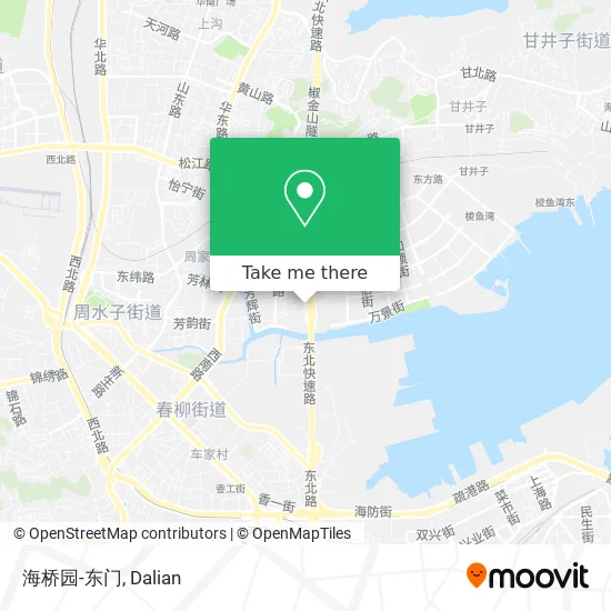 海桥园-东门 map