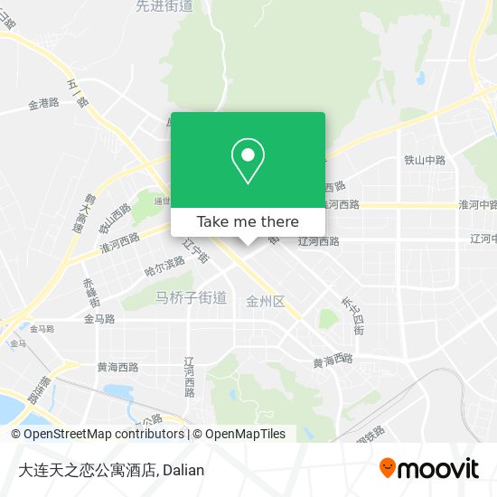 大连天之恋公寓酒店 map