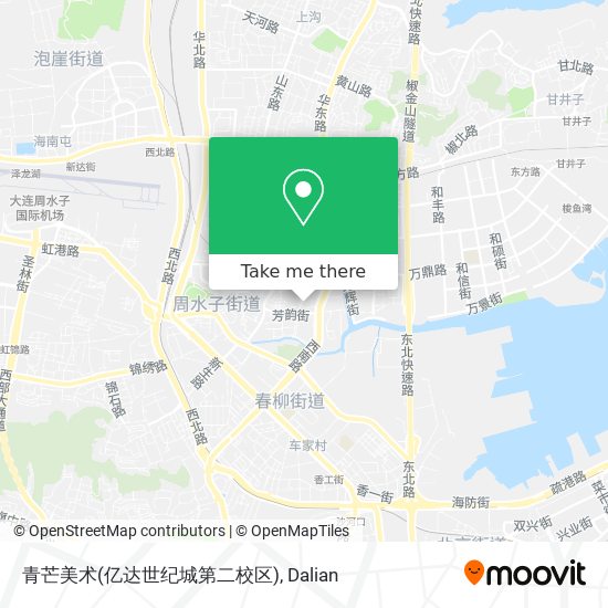 青芒美术(亿达世纪城第二校区) map