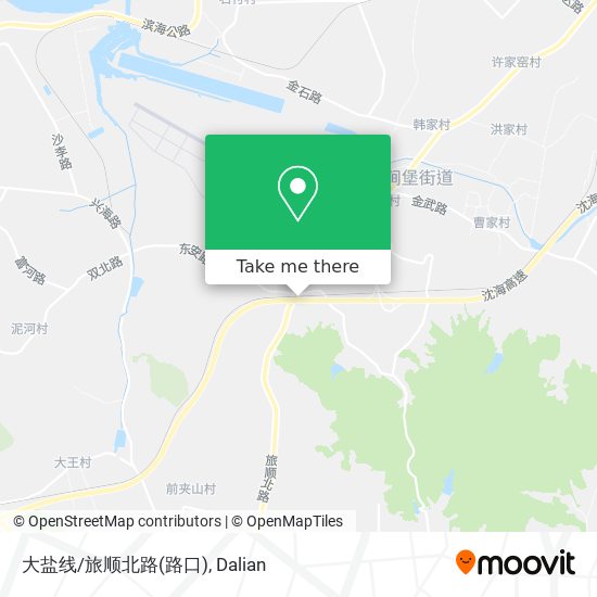 大盐线/旅顺北路(路口) map