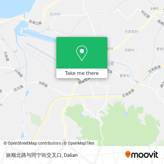 旅顺北路与同宁街交叉口 map