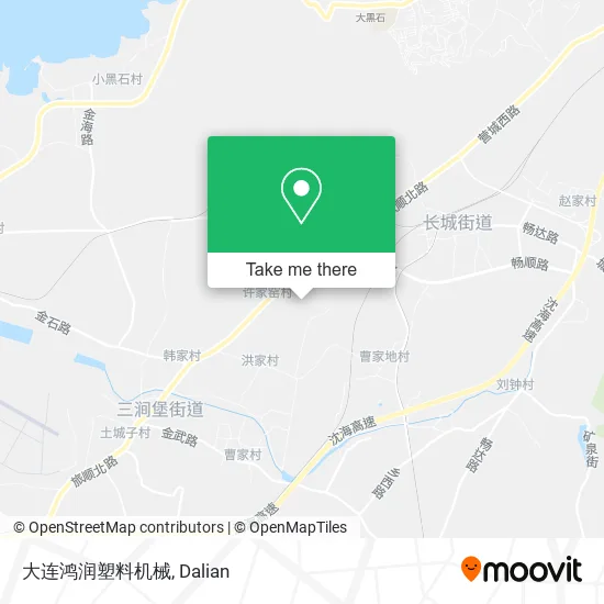 大连鸿润塑料机械 map