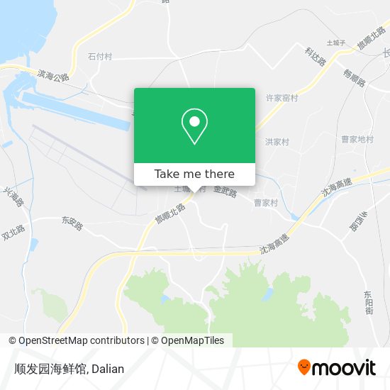 顺发园海鲜馆 map