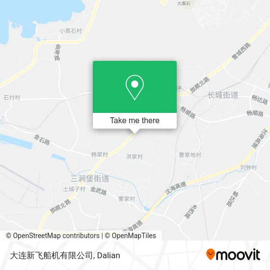 大连新飞船机有限公司 map