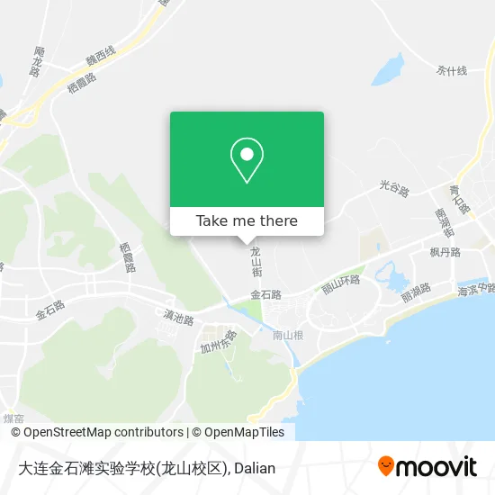 大连金石滩实验学校(龙山校区) map